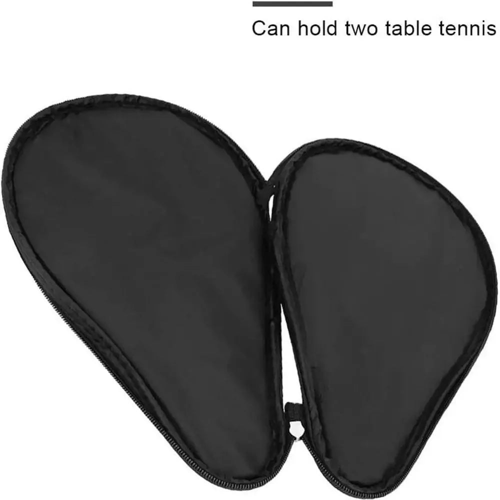 BOER Waterproof Gourd Shape Table Tennis Racket Container Bag Sport Cover Ping Pong Bat Case - 3