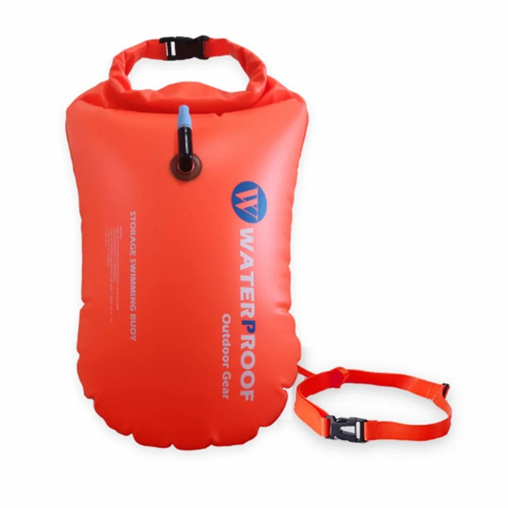 Outdoor Dry Bag Swimming Waterproof Bags Sack Floating Gear Bags for Boating Fishing Rafting - Orange - 6