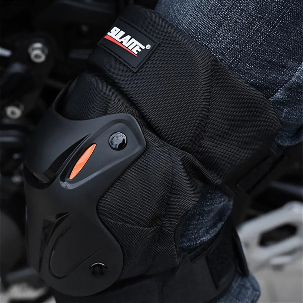 SULAITE 1 Pair MTB Bike Motorcycle Riding Protective Knee Pads Guards - 3