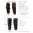 SULAITE 1 Pair GT-313 Motorcycle Knee Pad Men Protective Gear Knee Protector EVA Hard Shell Guard Pad Set - Black - 4