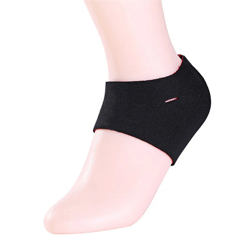 1 Pair Men Women Heel Warmer Anti-dry Sleeve Protective Socks for Fitness Running - 1