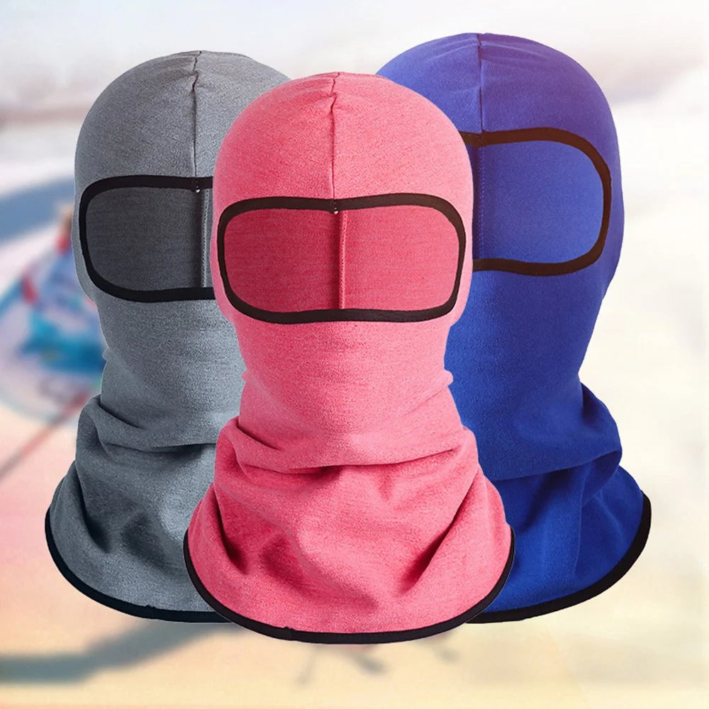 Windproof Thermal Balaclava Face Mask Neck Warmer for Motorcycle Biking Cycling Skiing - Sapphire - 6
