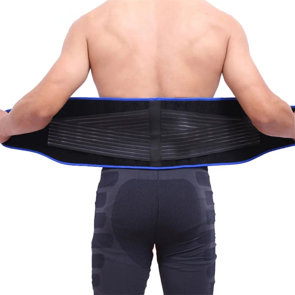 AOLIKES A-7994 Waist Trimmer Belt Waist Trainer Tummy Wrap Stomach Body Wraps Tummy Shaper Strap for Fitness Running Jogging Sports - 4