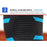 AOLIKES HX-7718 1 Pair Outdoor Sports Protective Knee Brace Support Anti-skid Knee Sleeve - Black/XL - 7