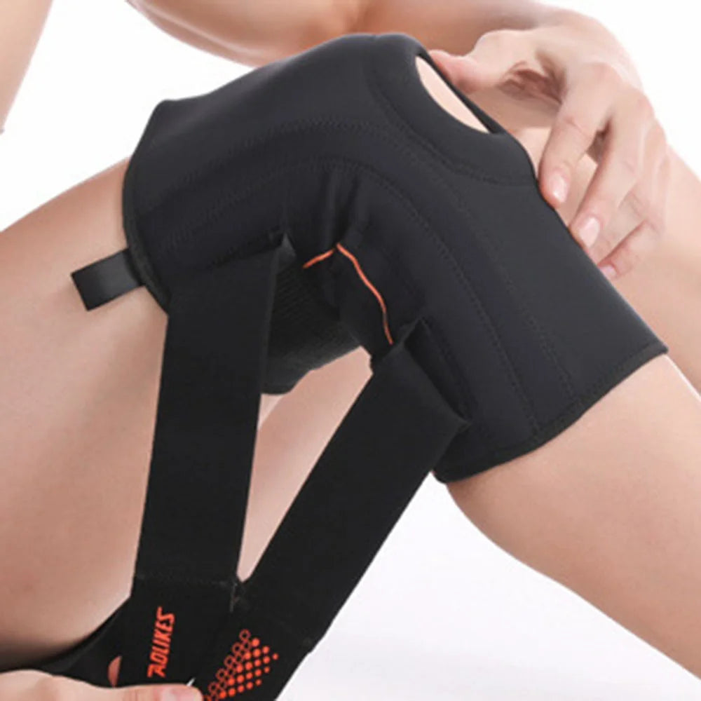 AOLIKES HX-7902 1Pc Knee Brace for Women and Men Knee Pain Reliever Patellar Knee Support with Side Stabilizers for Meniscus Tear Arthritis - M - 6