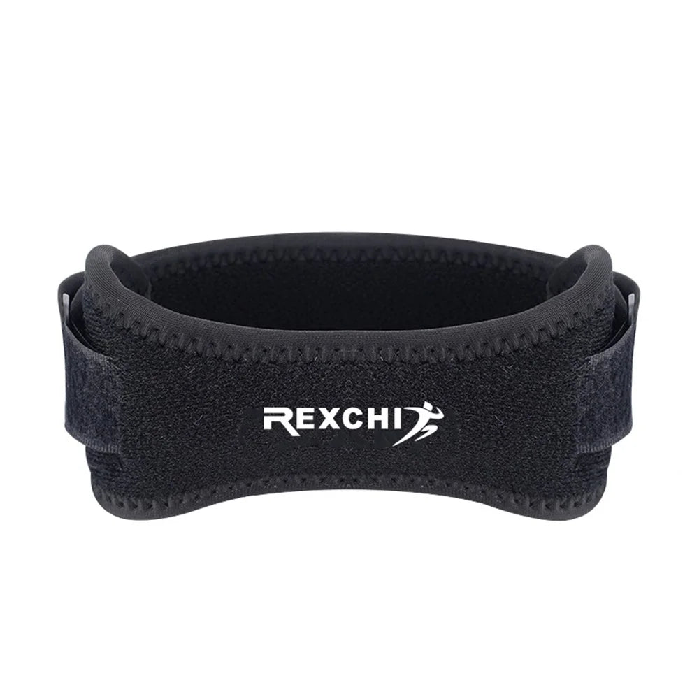 REXCHI HX13 1Pc Adjustable Sport Knee Pad Running Fitness Basketball Knee Patella Stabilizer Brace Support Strap - 1