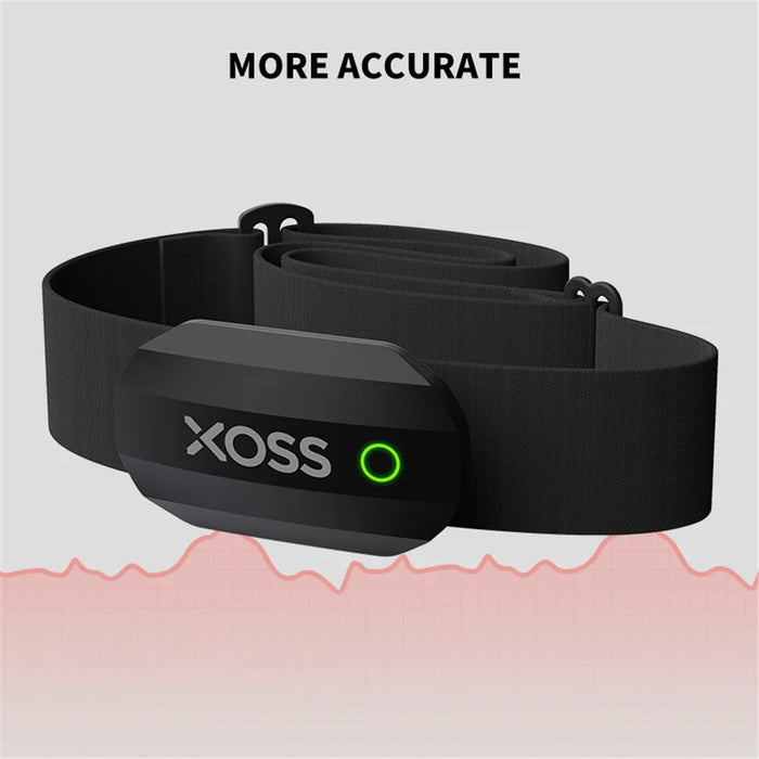 XOSS T01 Cycling Heart Rate Monitor Bluetooth-compatible Wireless Heart Rate Sensor with Chest Strap Support Bluetooth-compatible & ANT IP67 Waterproof - 3