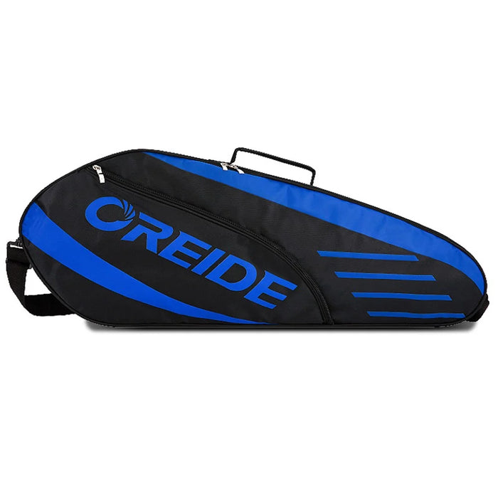 OREIDE YB1003 Tennis Racket Bag Polyester Messenger Shoulder Bag Handbag for Men, Women - Blue+Black - 2