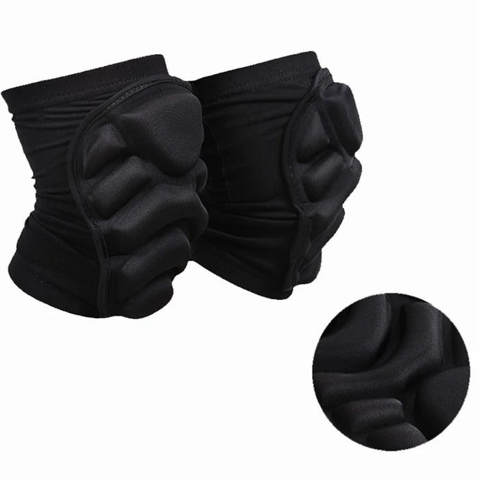 4130 1 Pair Anti-fall Knee Guard Ski Skating Skateboard Cycling Anti-collision Knee Pads - S - 2