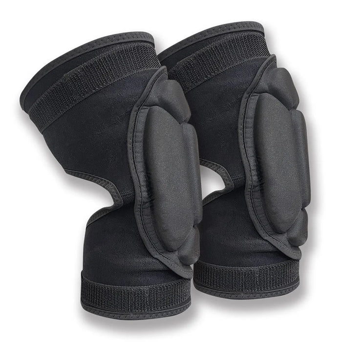 893 1 Pair Adult Skiing Knee Pads Snowboarding Protection Gears EVA Knee Protectors Shock-absorbed Cushion - 1