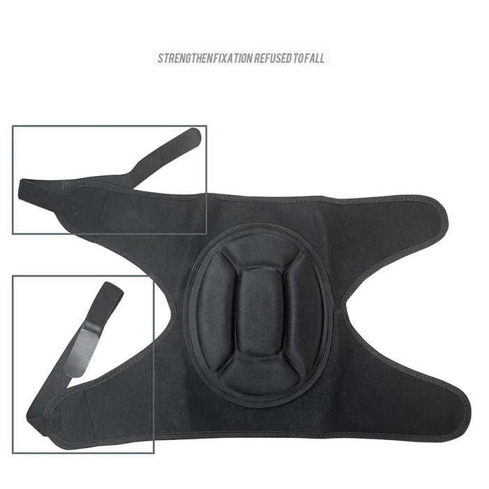 893 1 Pair Adult Skiing Knee Pads Snowboarding Protection Gears EVA Knee Protectors Shock-absorbed Cushion - 6