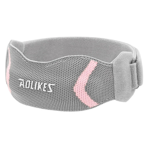 AOLIKES 8501 1Pc Patella Knee Band Adjustable Knee Protector Strap for Running Sports Cycling - Peach Pink - 1
