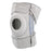 AOLIKES 7610 1Pc Compression Sports Knee Pad Fitness Running Elastic Knee Brace Protector - Light Grey - 1