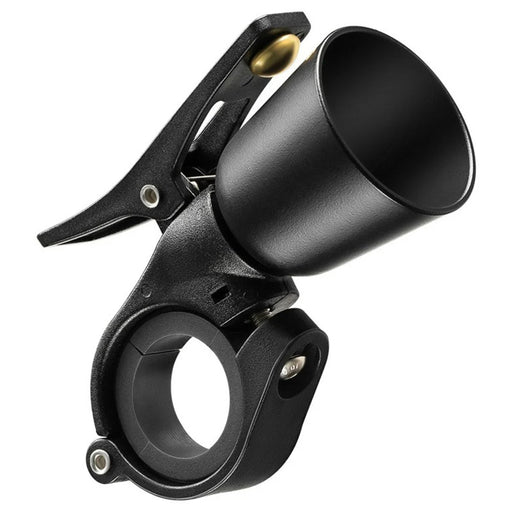 ROCKBROS 2022-1B Copper Alloy Bike Bell Bicycle Handlebar Mount Loud Metal Warning Horn - Black - 1