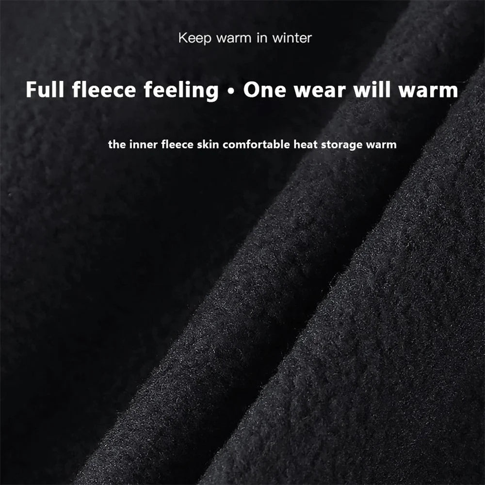 VILICO A0094 1 Pair Winter Warm Gloves Cycling Skiing Touch Screen Full Finger Gloves - Black / S - 6