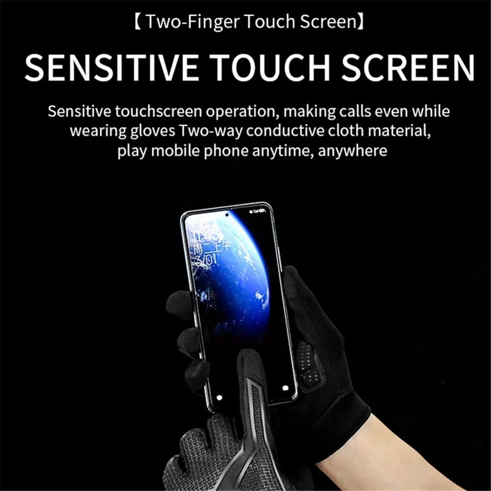 KYNCILOR A0029 1 Pair Winter Gloves SBR Cloth Thickened Touch Screen Function Thermal Hand Protector - S - 4