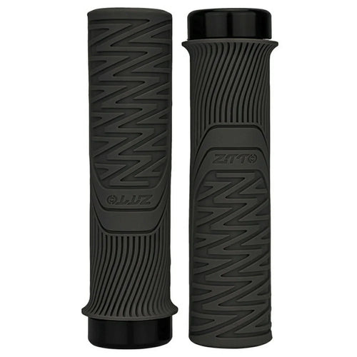 ZTTO AG99 1 Pair Mountain Bike Handlebar Grips Anti Slip Racing Downhill Bicycle Handle Covers - Black - 1