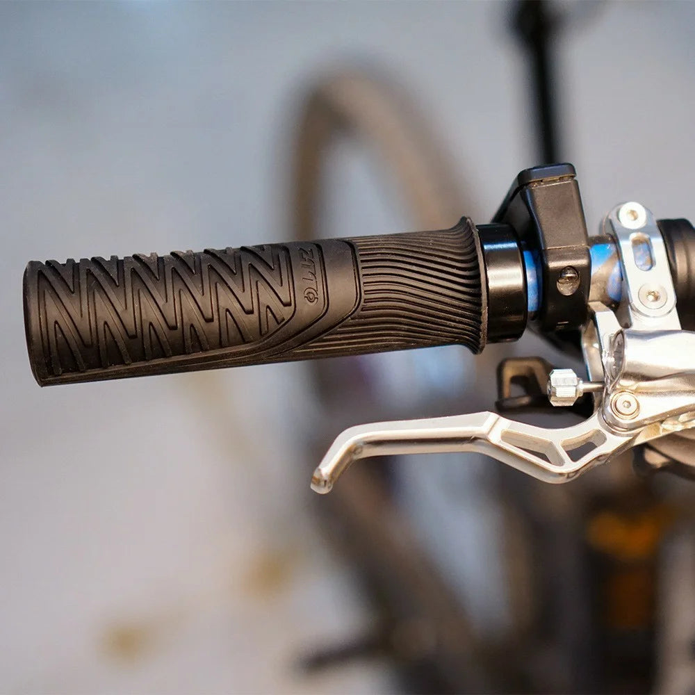 ZTTO AG99 1 Pair Mountain Bike Handlebar Grips Anti Slip Racing Downhill Bicycle Handle Covers - Black - 3