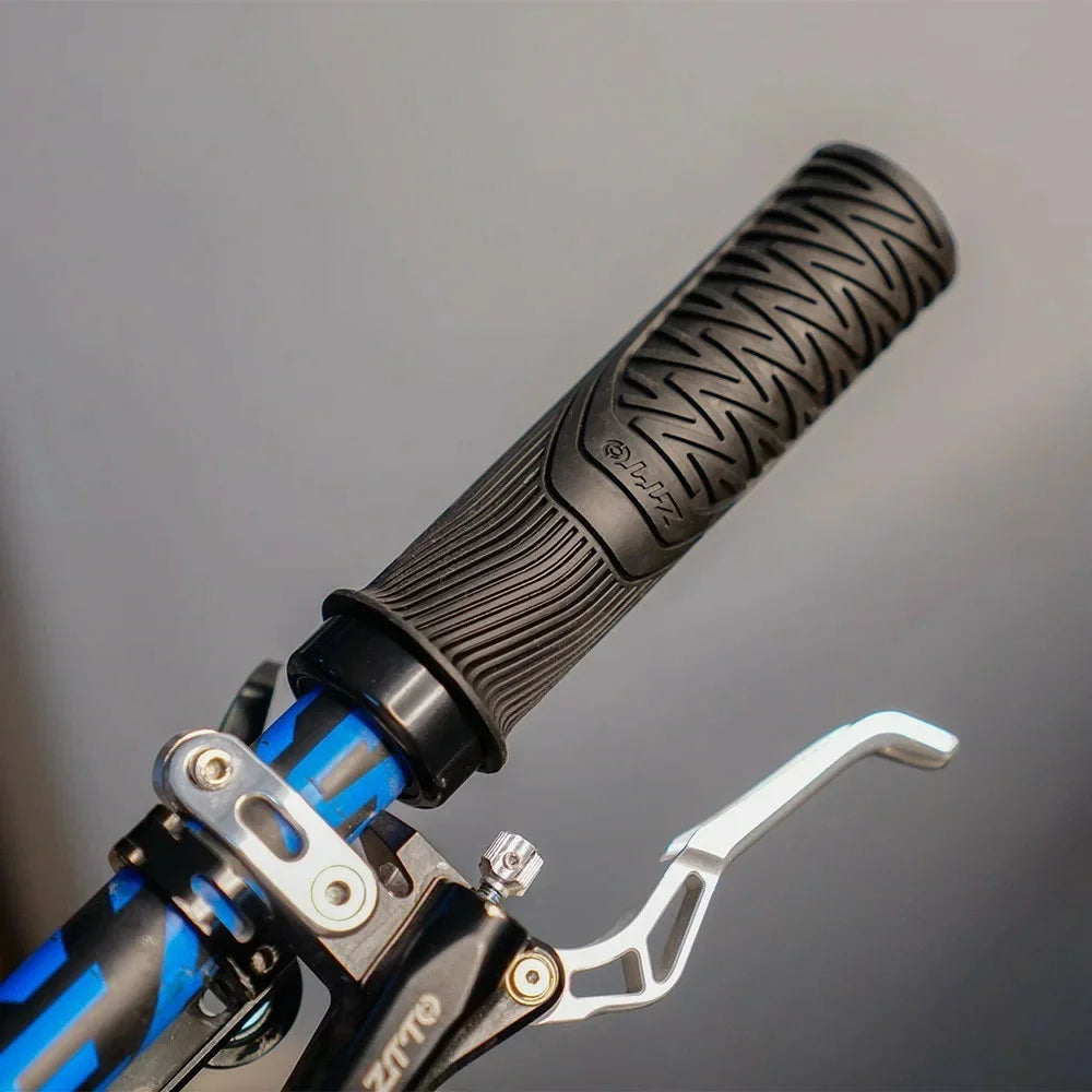 ZTTO AG99 1 Pair Mountain Bike Handlebar Grips Anti Slip Racing Downhill Bicycle Handle Covers - Black - 4