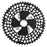 ZTTO 12 Speed 11-50T Ultra Light Aluminum Alloy + Steel Mountain Bike Cassette Freewheel for HG Hub - Black+Silver - 2