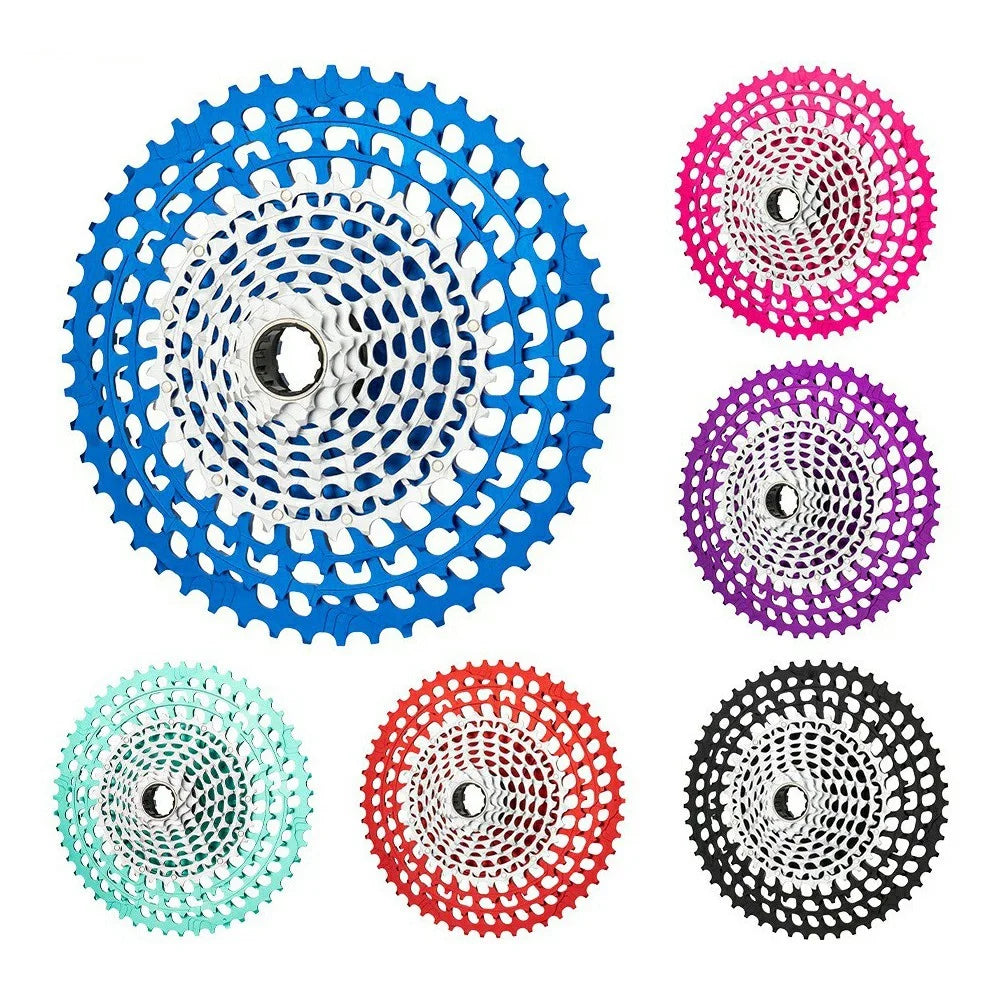 ZTTO 12-Speed 9-51T Mountain Bike XD Cassette Lightweight MTB Freewheel Sprocket - Purple+Silver - 2