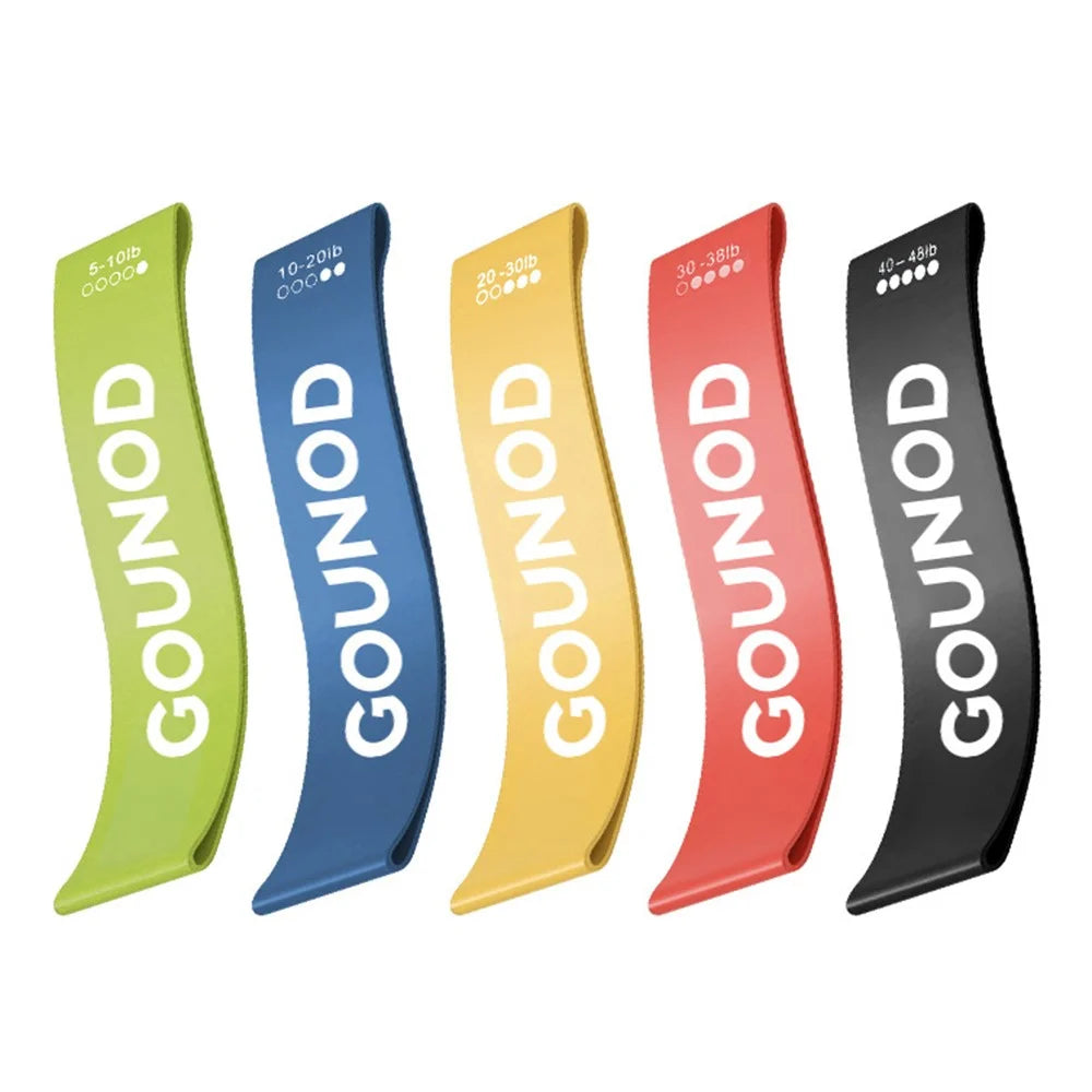GOUNOD SK010 5 In 1 TPU Resistance Bands Set for Yoga Fitness Strength Training Fitness Equipment - 1