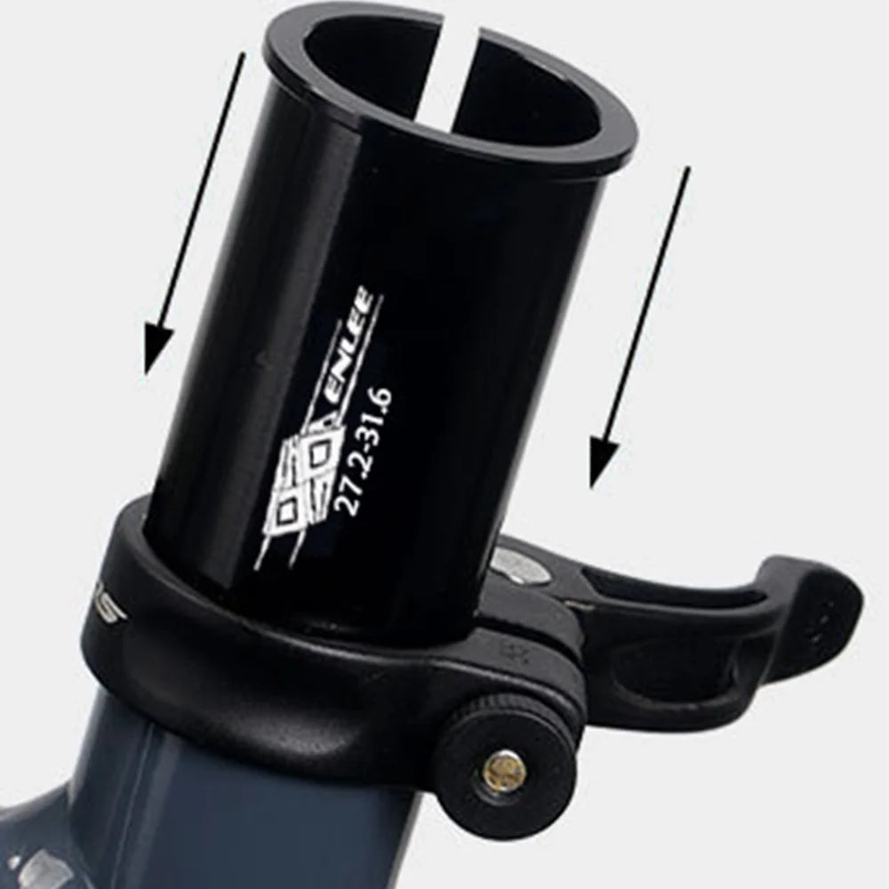 ENLEE E-4215 Seat Post Adapter Shim Tube Mountain Bike Seat Post Tube Reducing Sleeve Converter - 25.4mm to 27.2mm - 4