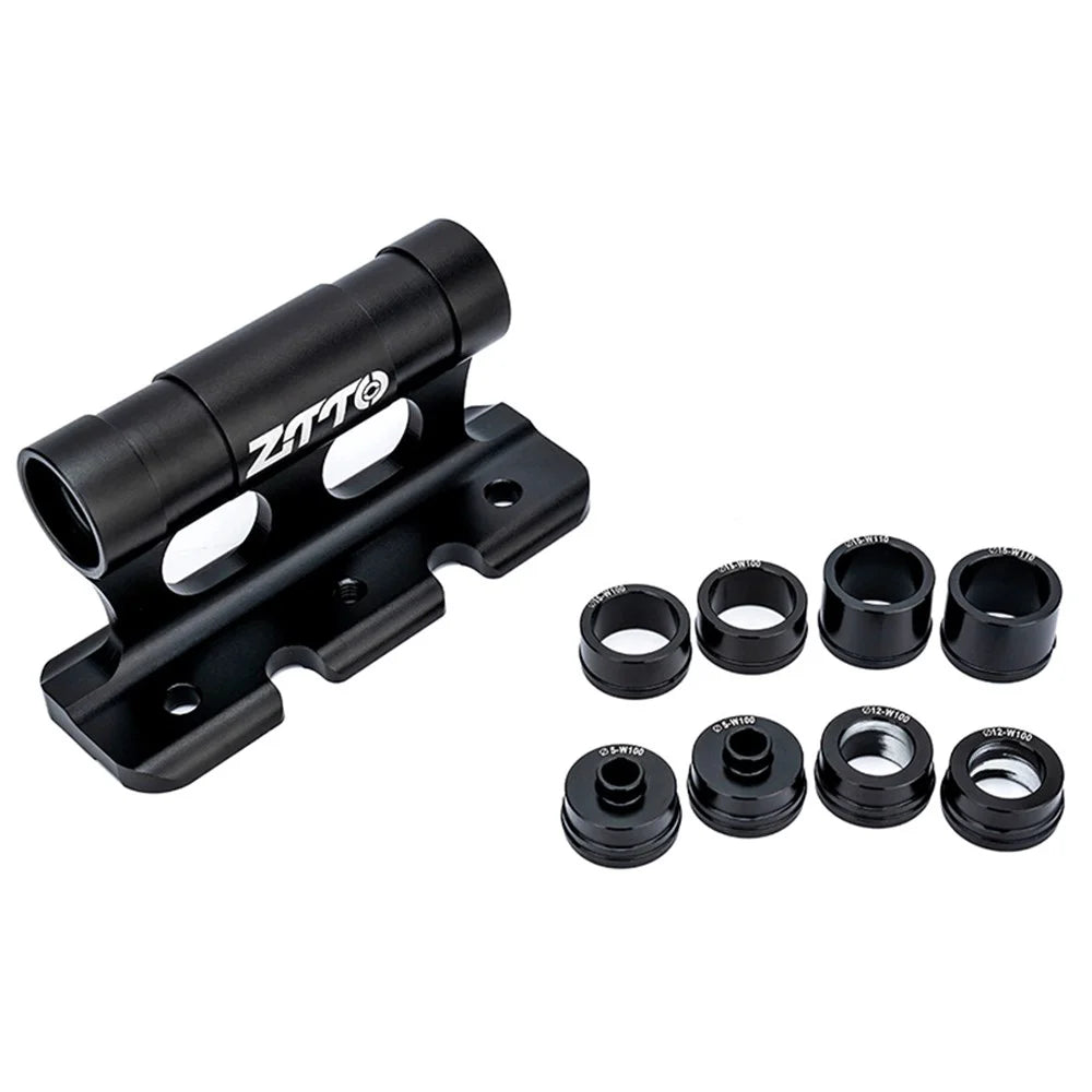 ZTTO Bike Fork Mount Quick Release Thru Axle Carriers Aluminum Alloy Bicycle Front Fork Bracket Fixed Frame - 1