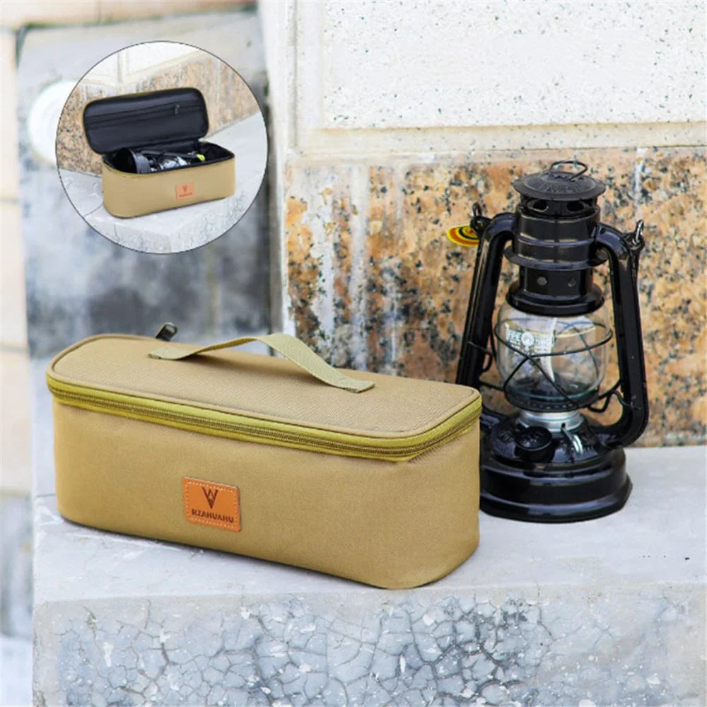 RZAHUAHU YA583 Portable Polyester Camping Tools Storage Bag Flashlight Tableware Tote Bag - 7