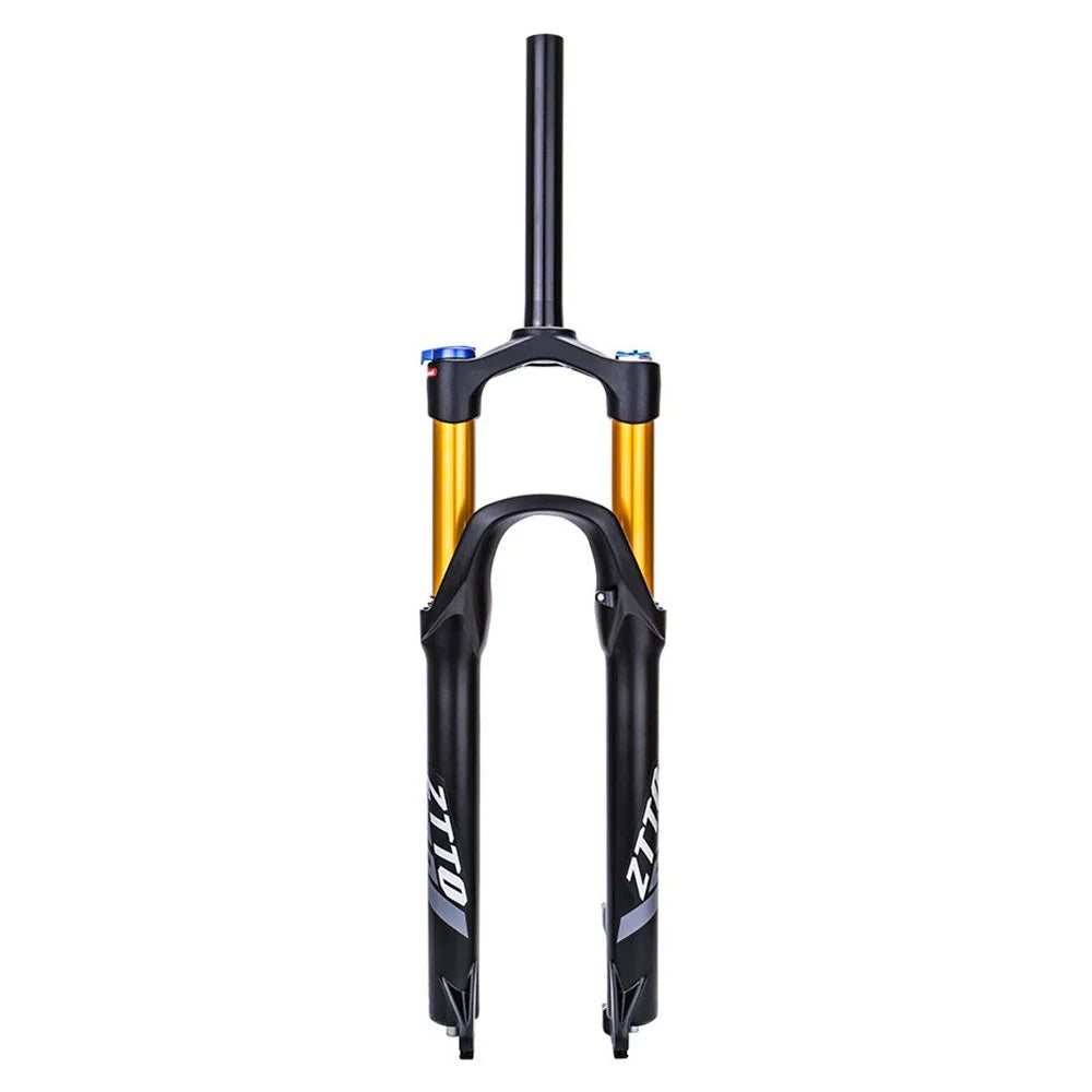 ZTTO ZT-01 Mountain Bike Front Fork Alloy Air Pressure Shock Absorption Front Fork - 27.5-inch - 1