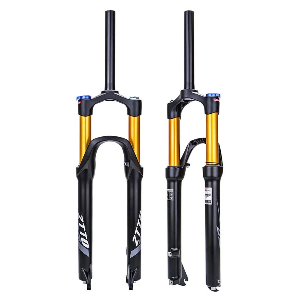 ZTTO ZT-01 Mountain Bike Front Fork Alloy Air Pressure Shock Absorption Front Fork - 27.5-inch - 3