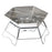 HALIN Stainless Steel Barbecue Charcoal Grill Hexagon Shaped BBQ Tool Kits for Outdoor Picnic/BBQ - 1