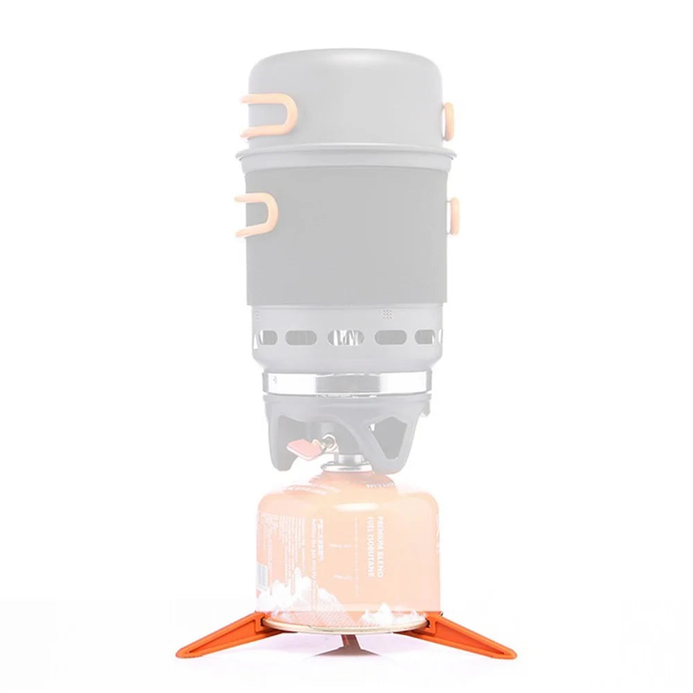 WSS-709 Gas Tank Bracket Outdoor Camping Stove Bottle Shelf Tool Folding Tripod - 3