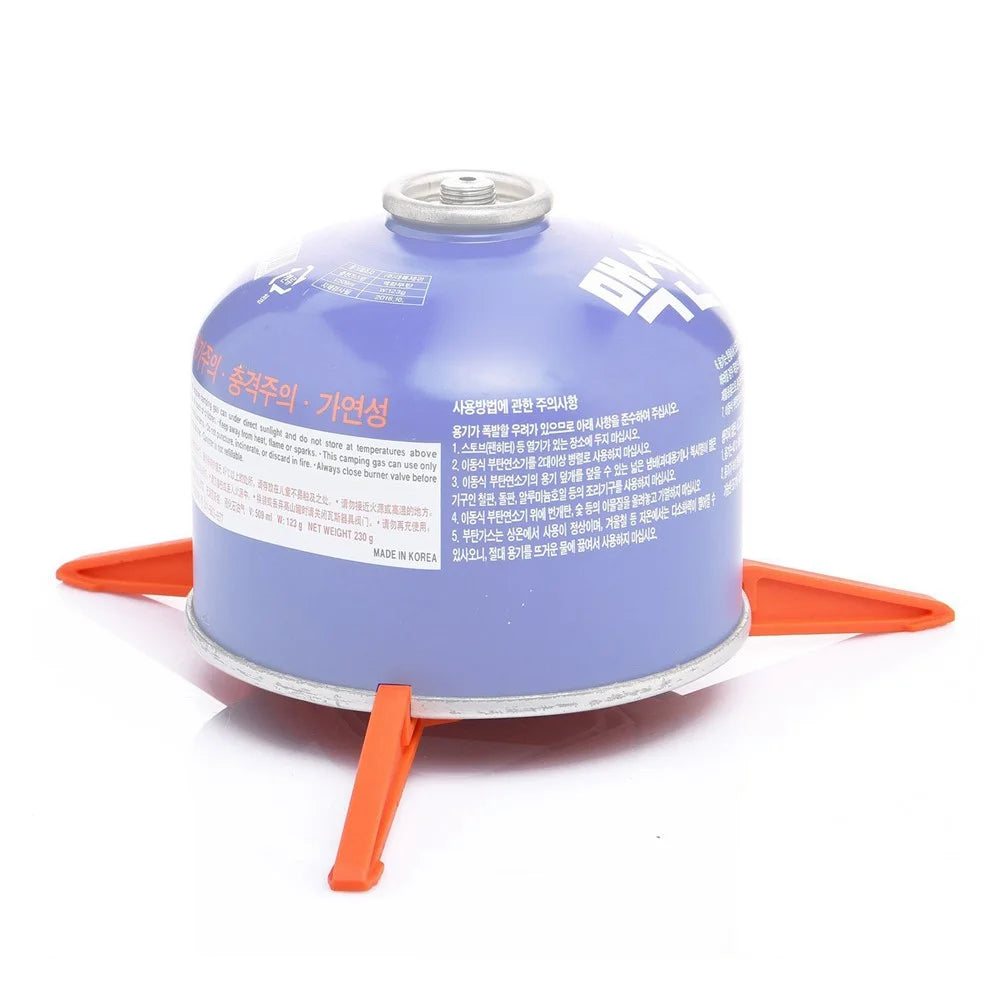 WSS-709 Gas Tank Bracket Outdoor Camping Stove Bottle Shelf Tool Folding Tripod - 4