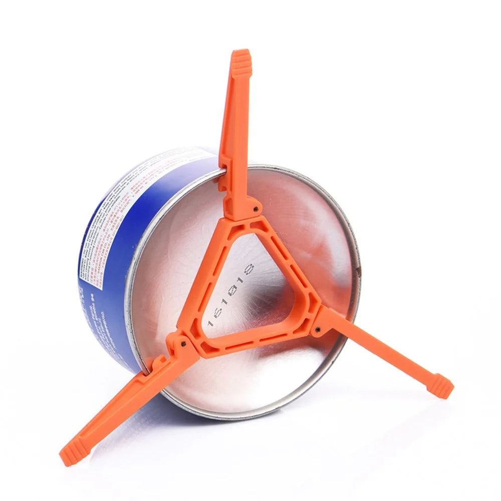 WSS-709 Gas Tank Bracket Outdoor Camping Stove Bottle Shelf Tool Folding Tripod - 5