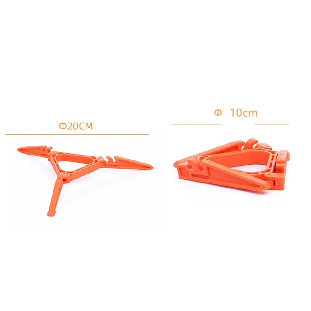 WSS-709 Gas Tank Bracket Outdoor Camping Stove Bottle Shelf Tool Folding Tripod - 6