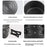 HALIN DS-700 Outdoor Camping Pot Set 5-6 People Frying Pan Kettle Hanging Pot Plastic Bowl Kit (BPA-Free, No FDA Certified) - 5