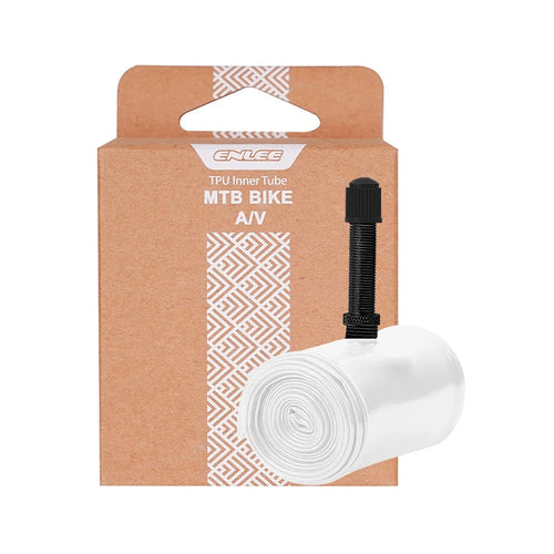 ENLEE Mountain Bike Inner Tube Schrader Valve Ultra Light TPU MTB Bicycle Tire Tube - 26 Inch/Schrader Valve (1.92/2.6) - 1