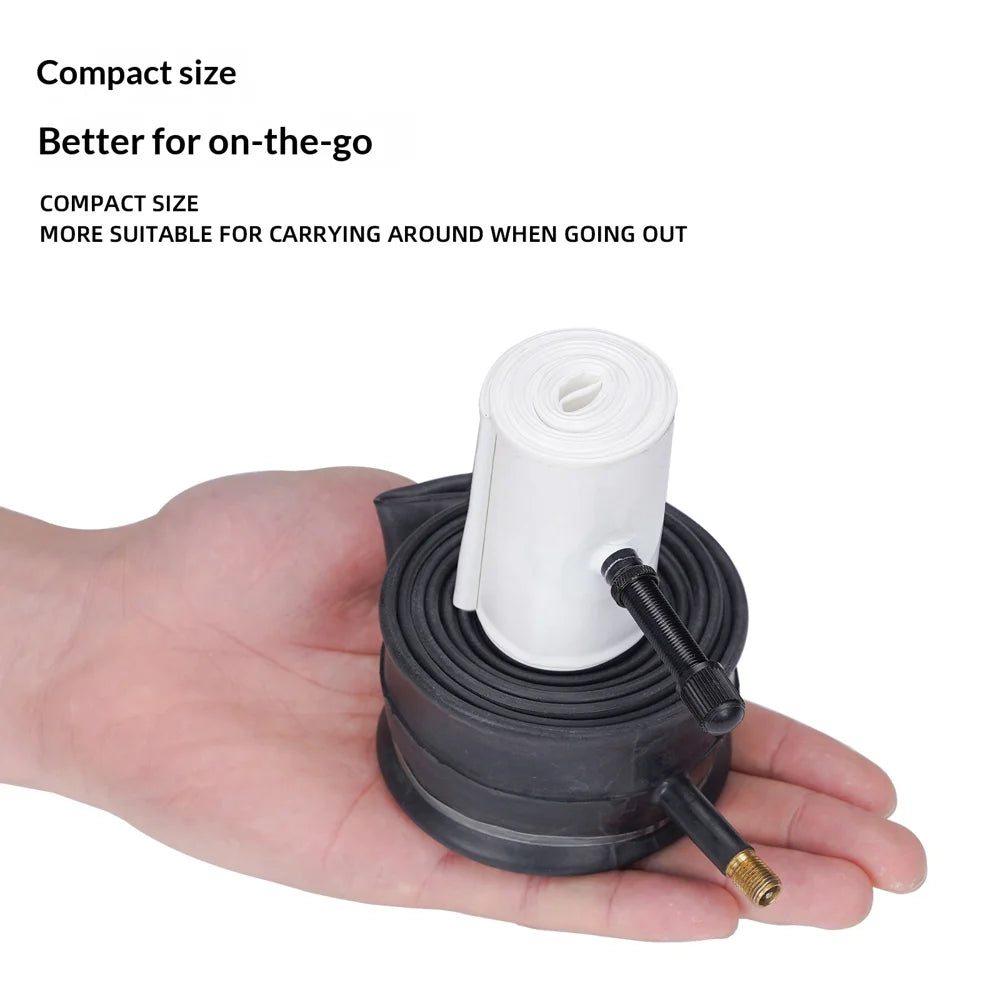 ENLEE Mountain Bike Inner Tube Schrader Valve Ultra Light TPU MTB Bicycle Tire Tube - 26 Inch/Schrader Valve (1.92/2.6) - 5