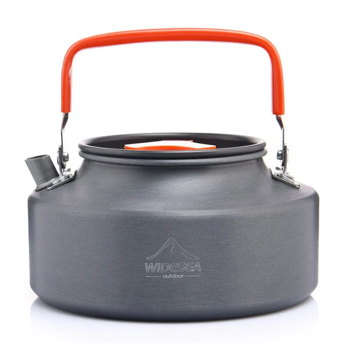 WIDESEA WSKT-11R 1.1L Camping Teapot Camp Water Cooking Tool Family BBQ Hiking Kettle (BPA-free, No FDA Certification) - 1