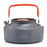 WIDESEA WSKT-11R 1.1L Camping Teapot Camp Water Cooking Tool Family BBQ Hiking Kettle (BPA-free, No FDA Certification) - 1