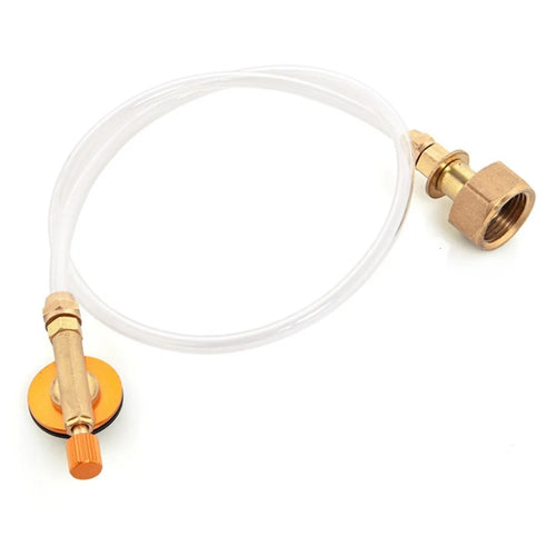 WSS-701 Outdoor Camping Stove Gas Tank Refill Converter Russian Valve Connector Gas Refill Extension Pipe - 1