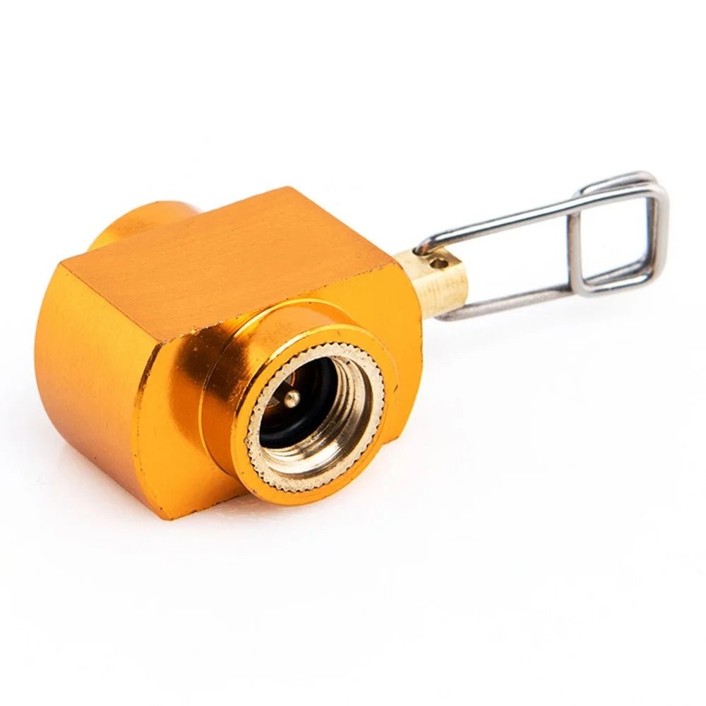 WSS-706 Outdoor Camping Gas Tank Refill Converter Connector Adjustable Gas Cartridge Refill Valve Adapter - 2