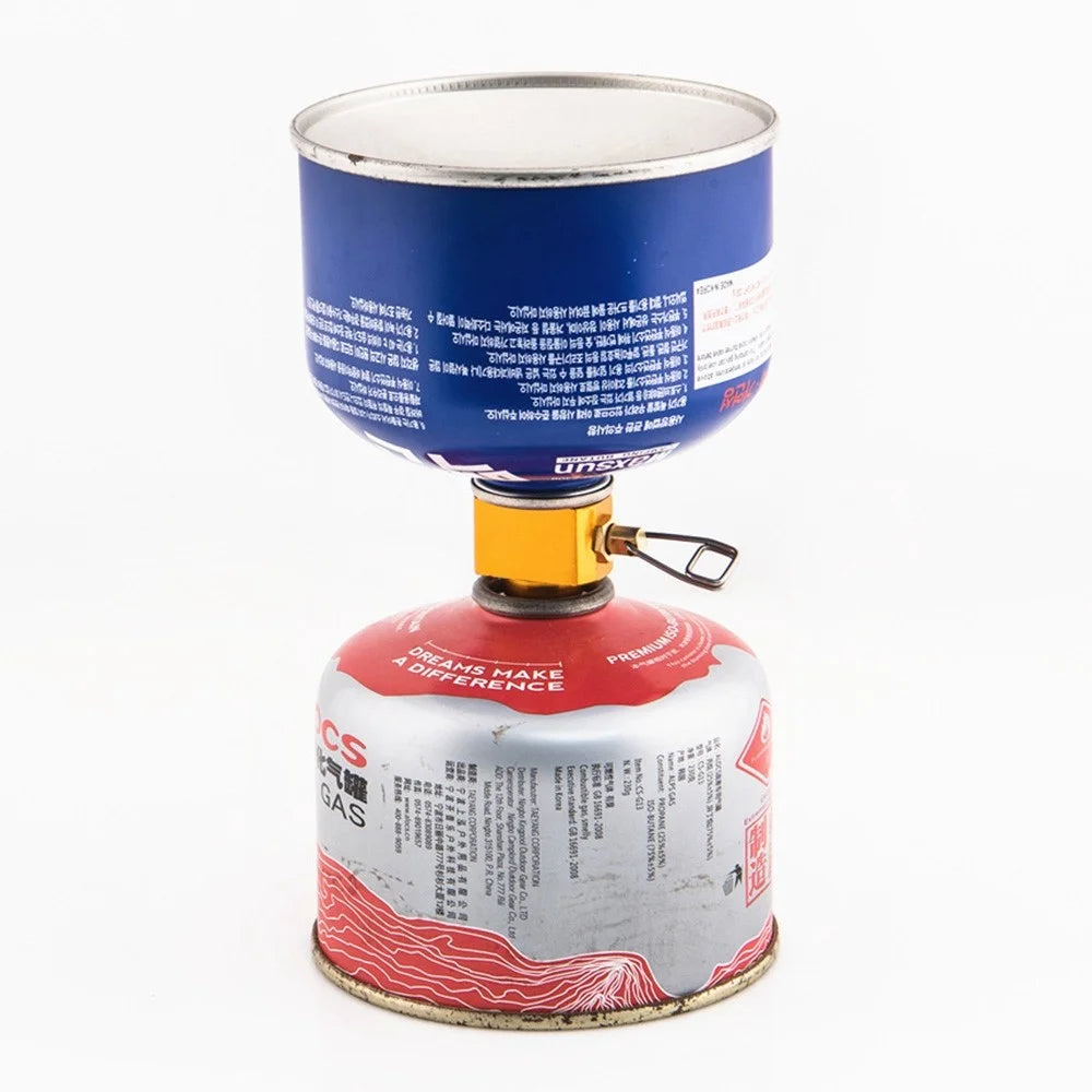 WSS-706 Outdoor Camping Gas Tank Refill Converter Connector Adjustable Gas Cartridge Refill Valve Adapter - 5