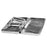 HALIN Stainless Steel Folding Grill Outdoor Portable Camping Stove Camping Burning Table Barbecue Grill (BPA Free, No FDA Certificate) - 4