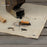 ISE MOUNT 100*100cm Camping Fireproof Cloth High Temperature Anti-Scald Flame Retardant Rug - 6