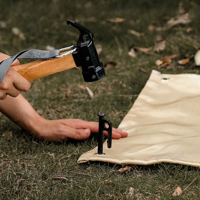 ISE MOUNT 100*100cm Camping Fireproof Cloth High Temperature Anti-Scald Flame Retardant Rug - 7