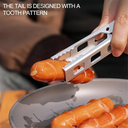 HALIN Aluminum Alloy Anti-scalding Plate Lifter Bowl Clip Anti-slip Dish Clip Outdoor Camping Pot Clip - 2