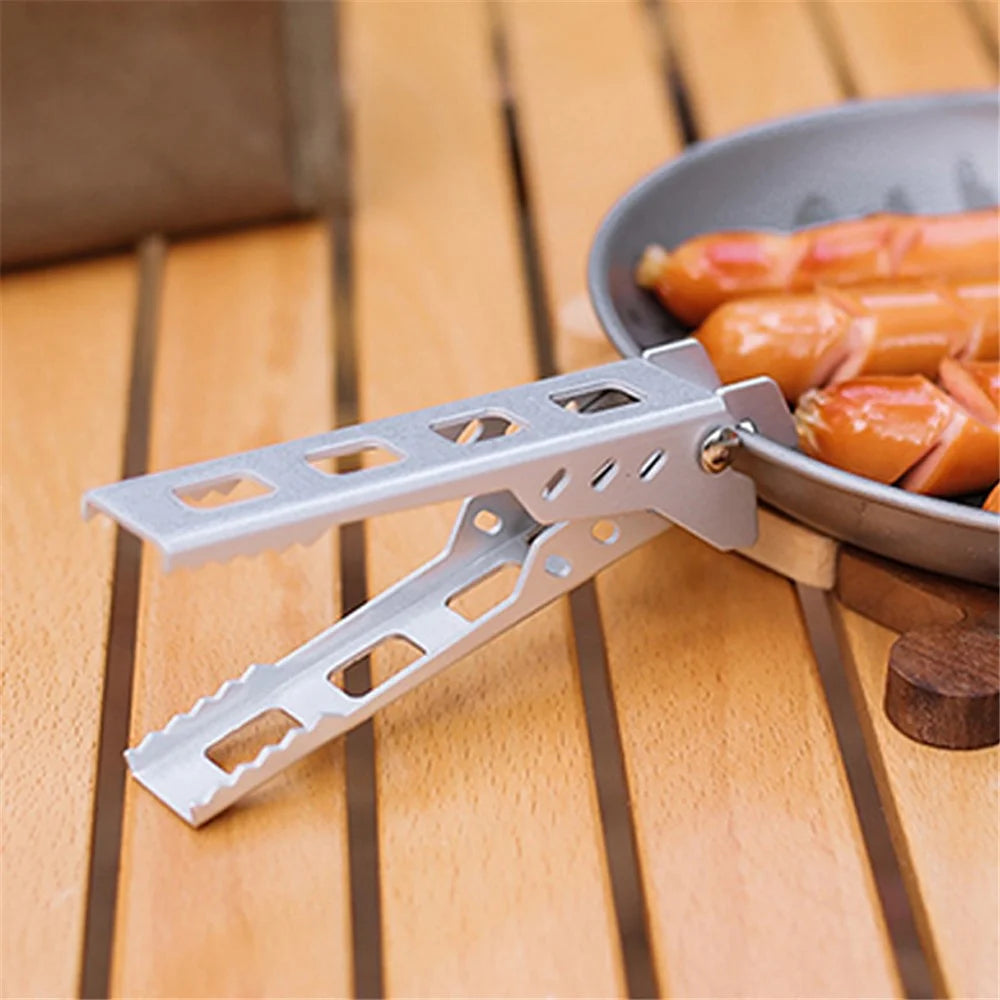 HALIN Aluminum Alloy Anti-scalding Plate Lifter Bowl Clip Anti-slip Dish Clip Outdoor Camping Pot Clip - 6