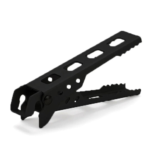 HALIN Pot Clip Pan Bowl Gripper Aluminum Alloy Outdoor Picnic Anti-scalding Grill Cookware Holder Clamp - Black - 1
